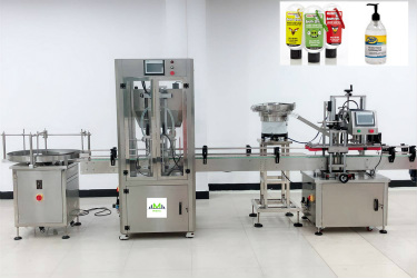 filling and capping labeling machine