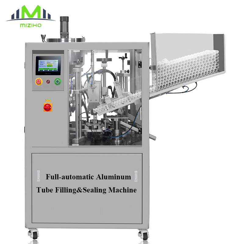Full-automatic aluminum tube filling&sealing machine